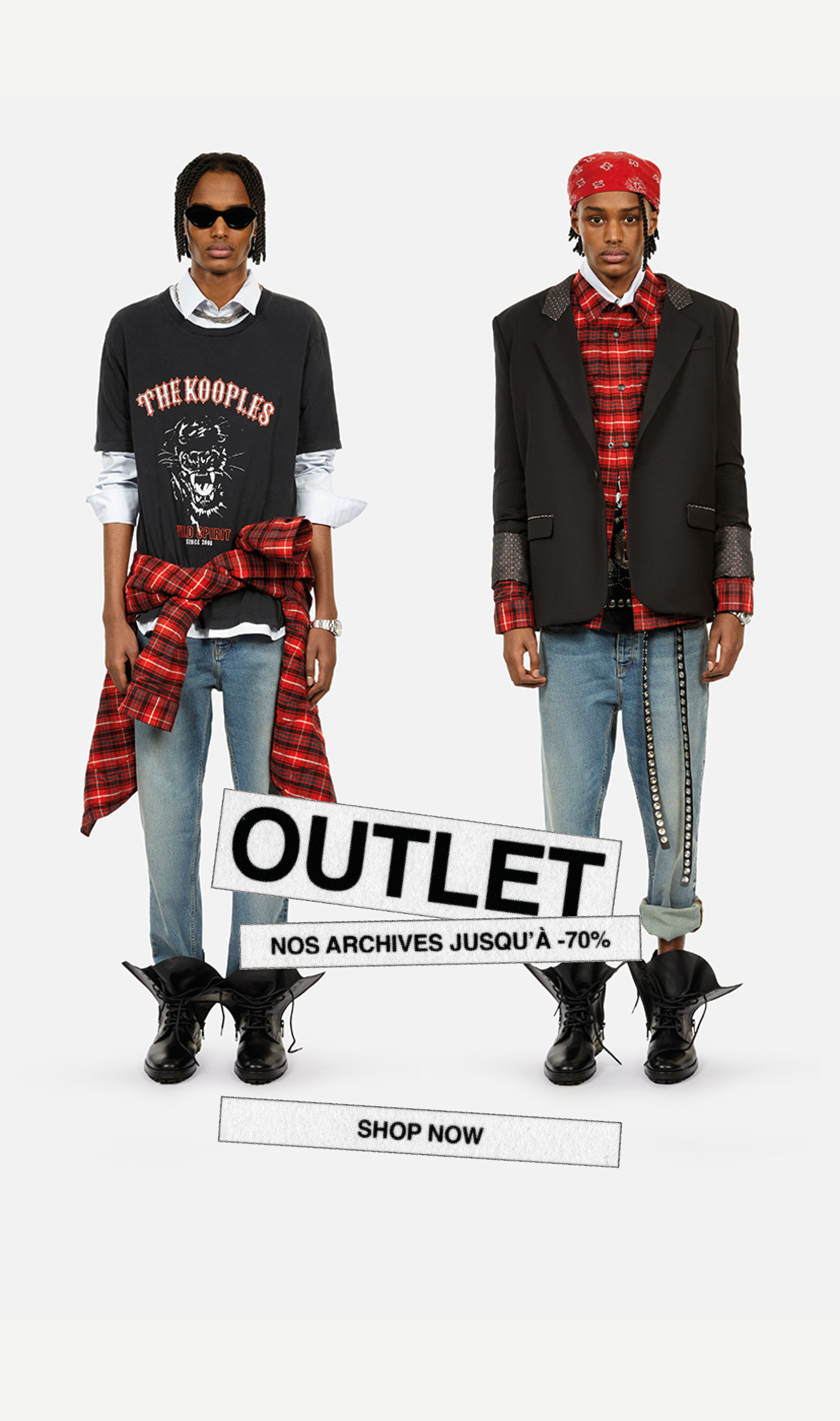 Kooples online outlet homme